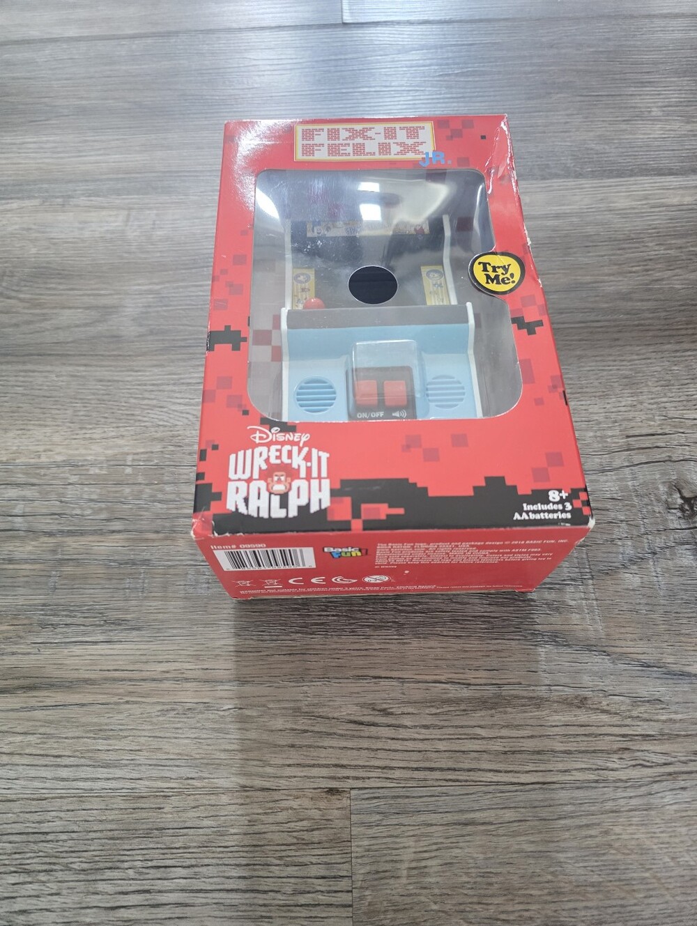 Disney Wreck-It Ralph 2 Collectible Box - Red & Light Blue